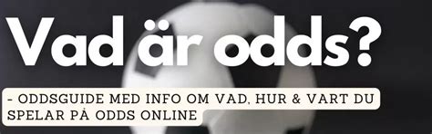 odds sidor|Oddssajter .